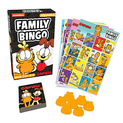 ACUARIO - Juego de bingo de la familia Garfield