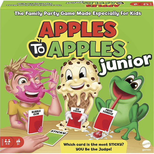 Apples to Apples Junior, El juego de comparaciones locas, Ju