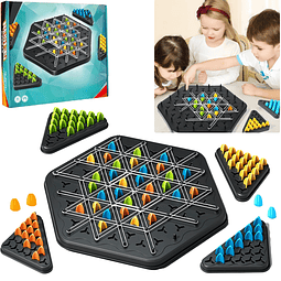 Juego de ajedrez triangular en cadena, juego de mesa Triggle