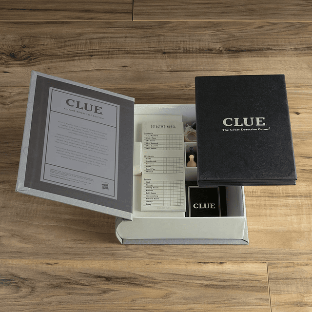 Clue Edición de estantería vintage