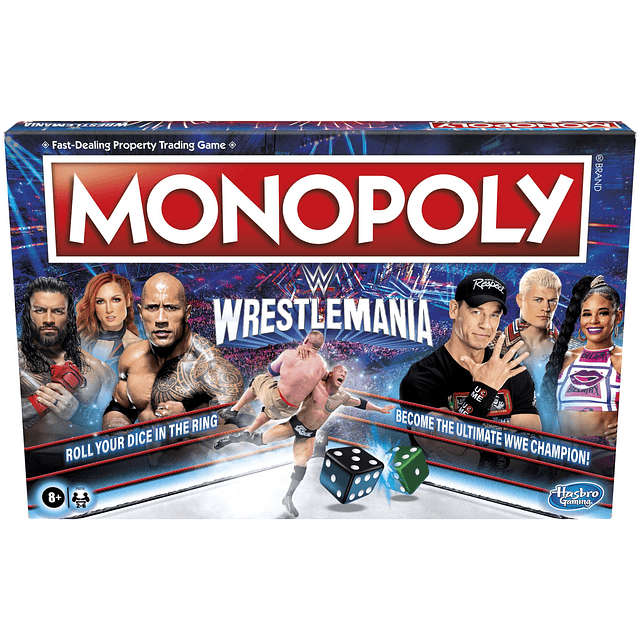 Hasbro Gaming Juego de mesa Wrestlemania Edition para edade