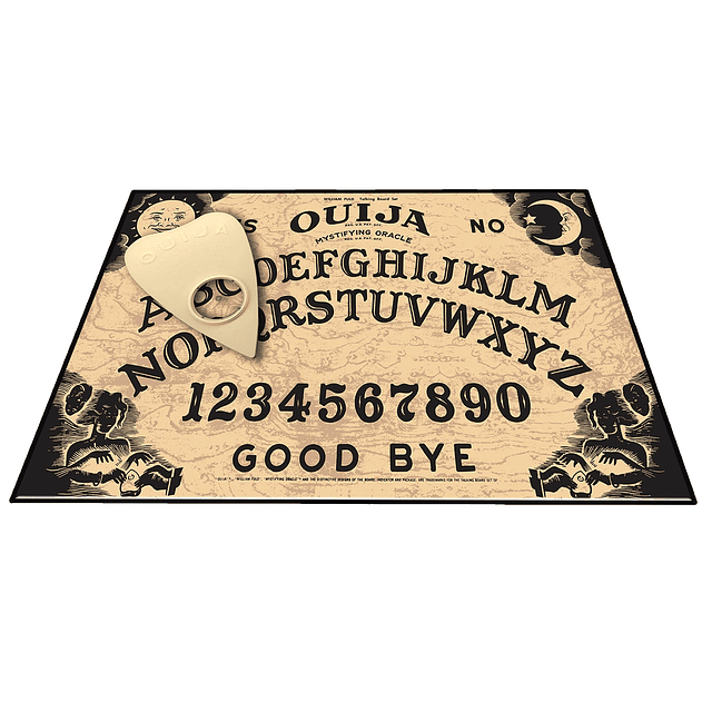 Ouija clásica con ilustraciones de los años 90 de Games, tab