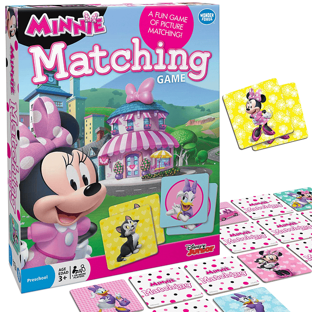 Disney Junior Minnie Juego de correspondencias | Juego único