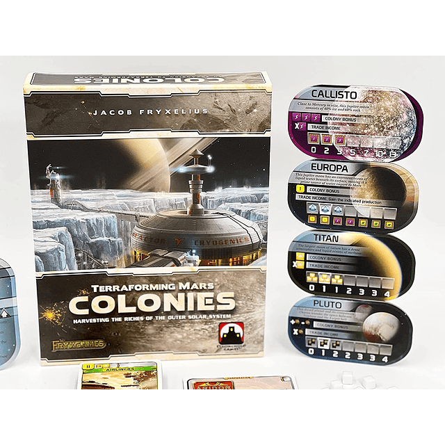 Terraforming Mars The Colonies de , juego de mesa de estrate