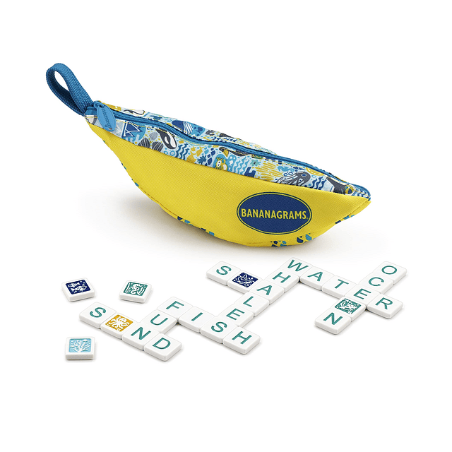 Juego de mesa familiar BANANAGRAMS Oceanic Edition, u-3c-254