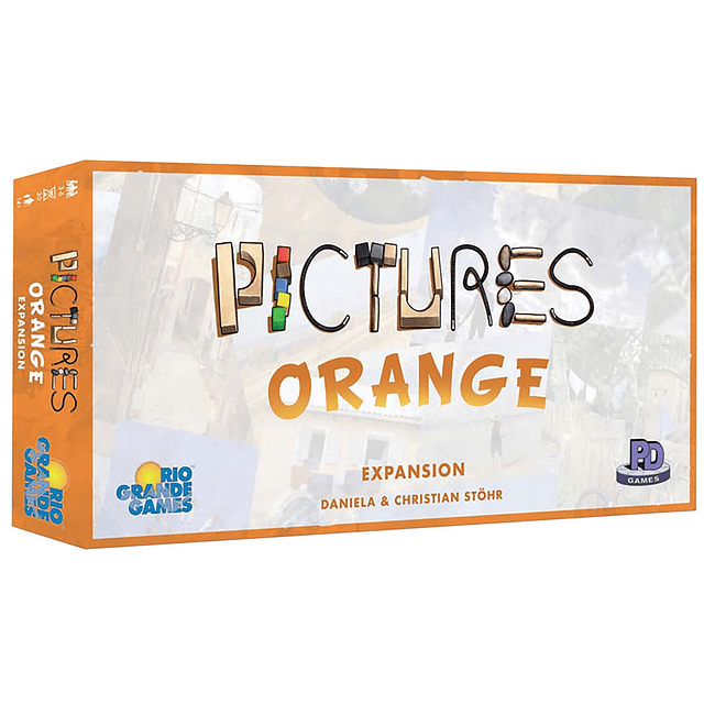 Pictures Orange Expansion - Expansión de juego familiar a i