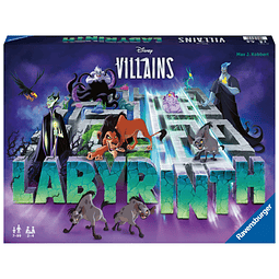 Juego de mesa Disney Villains Labyrinth diversión familiar a