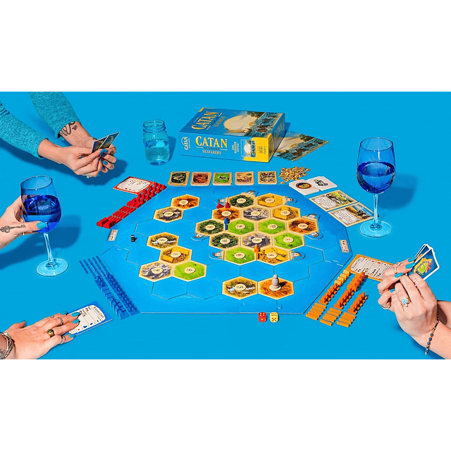 EXPANSIÓN del juego de mesa Seafarers ¡explora, establece y