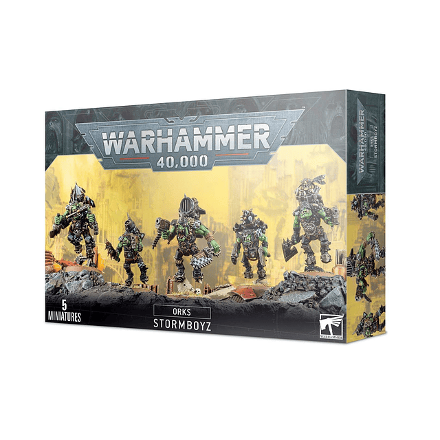 Juego de miniaturas Ork Stormboyz Warhammer 40K