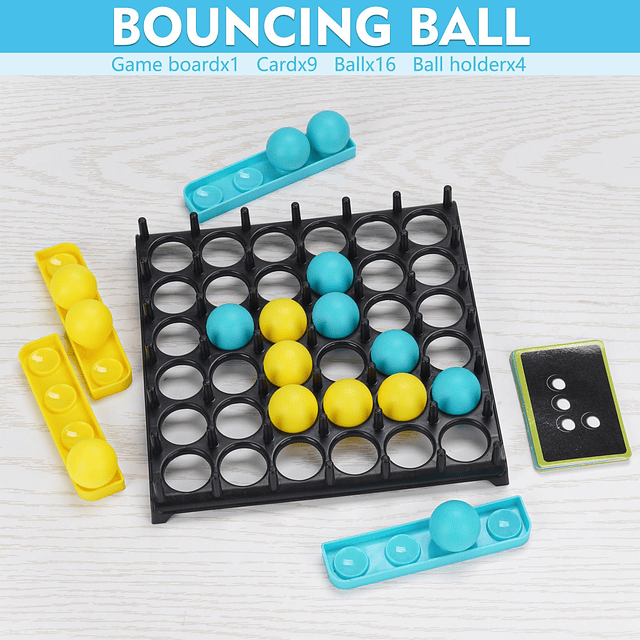 Bounce Ball Party Game Table Jumping Ball Toys, Funny Jumpin