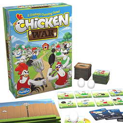 Chicken War Game un juego de mesa estratégico con un tema di