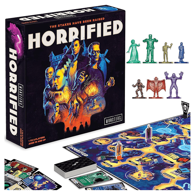 Horrorizado Juego de mesa de estrategia Universal Monsters |