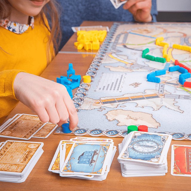 Juego de mesa Ticket to Ride Europe ¡embárcate en una aventu