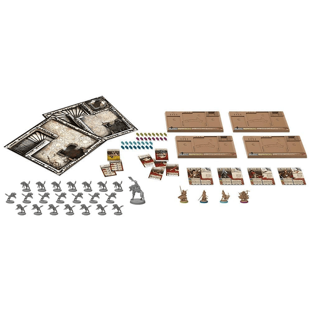 EXPANSIÓN del juego de mesa Zombicide Black Plague Wulfsburg