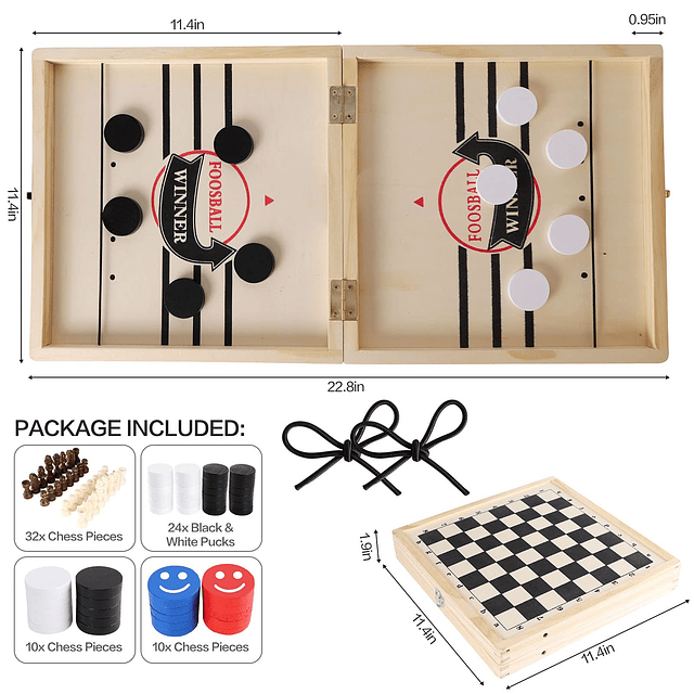 Juego rápido de disco de honda, juego de mesa de hockey de m