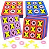 Tic Tac Toe Paquete de 24 Tic-Tac-Toe de espuma de 5 "x 5",