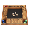 Juego de dados Shut The Box de 1 a 4 jugadores, juego de mat