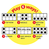 Juego de bingo Sight Words Nivel 2, forma emocionante para