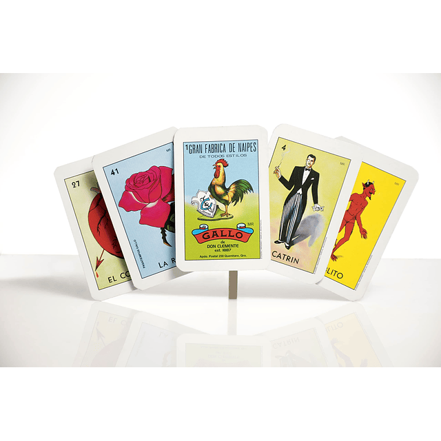 Don Clemente Mexican Jumbo Set, Baraja de Cartas Divertida y