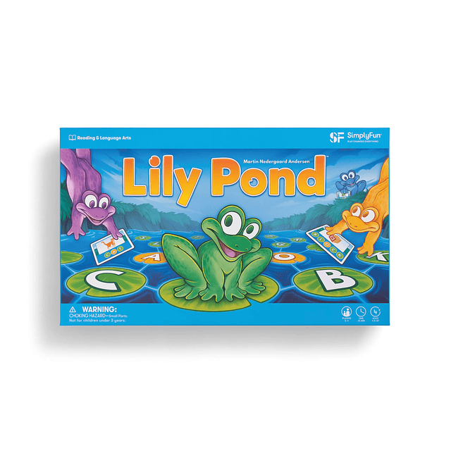 Lily Pond - un juego educativo para practicar la lectura y l