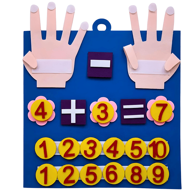 Montessori Kindergarten Math Toys Números de matemáticas de