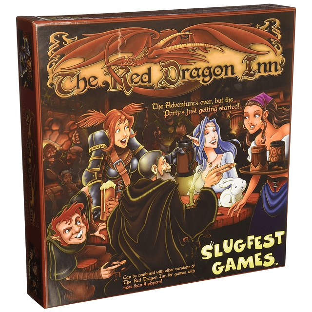 Juegos Slugfest Red Dragon Inn, juego de mesa de estrategia,