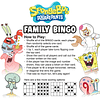 ACUARIO - Juego de bingo familiar de Bob Esponja