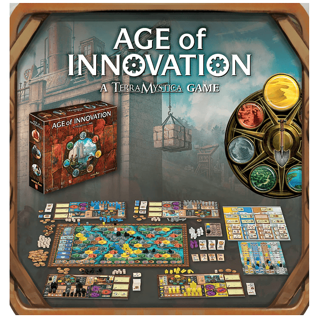 Age of Innovation un juego de Terra Mystica, juego de mesa