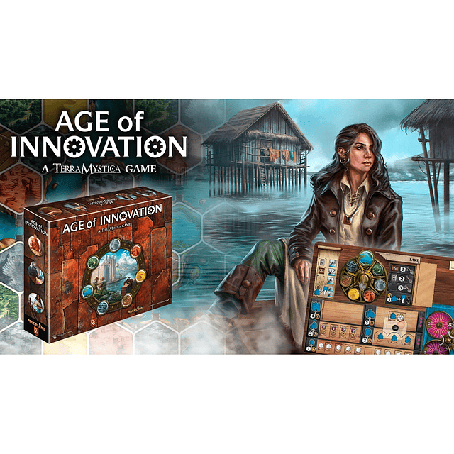 Age of Innovation un juego de Terra Mystica, juego de mesa