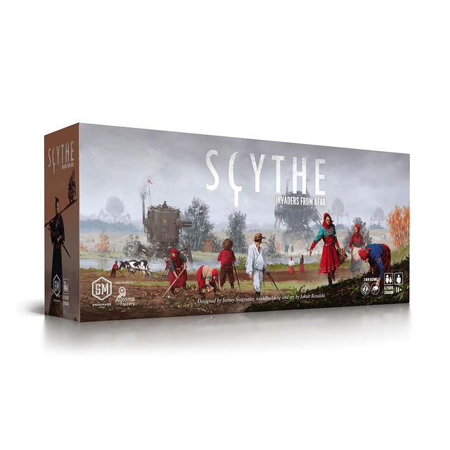 Scythe Invaders from Afar Expansión | Agregue 2 nuevas facc