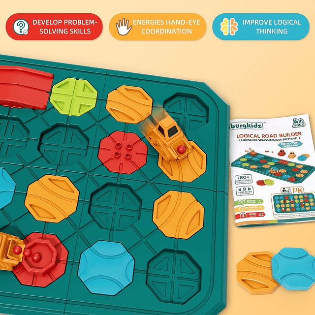 Juegos de mesa STEM, juguetes educativos de aprendizaje, rom