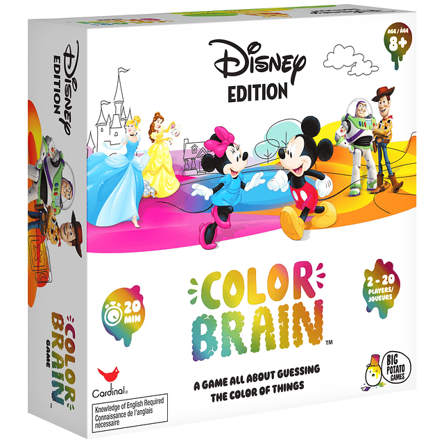 Disney Colorbrain, el juego de mesa definitivo para familias