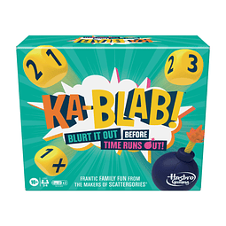 Ka-Blab! Juego para familias, adolescentes y niños de 10 año