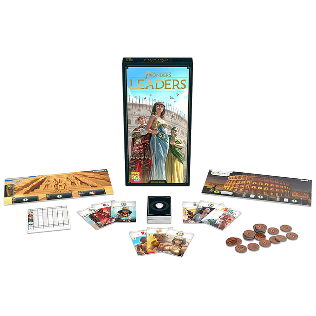 Juego de mesa 7 Wonders Leaders EXPANSIÓN Nueva edición | Ju