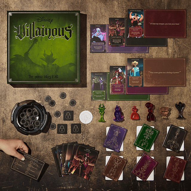 Juego de mesa de estrategia Ravensburger Disney Villainous e