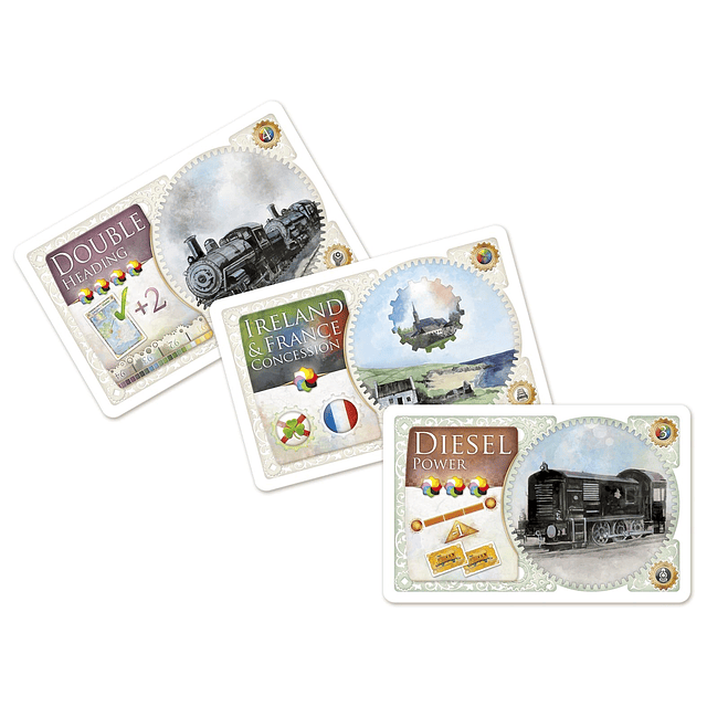 EXPANSIÓN del juego de mesa Ticket to Ride Reino Unido + Pen