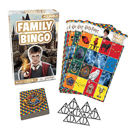 Juego de bingo familiar de Harry Potter – Divertido juego de