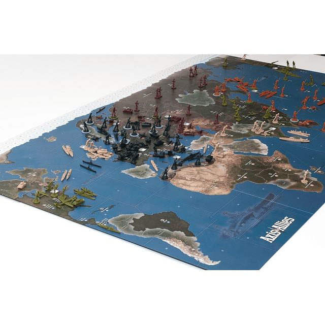 Avalon Hill Axis and Allies 1941 Juego de mesa, 5 jugadores,