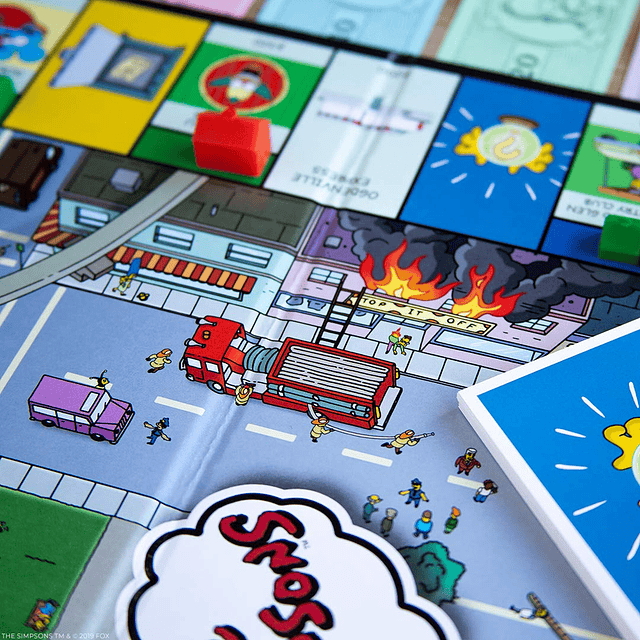 Juego de mesa Monopoly Los Simpson | Basado en la serie de F