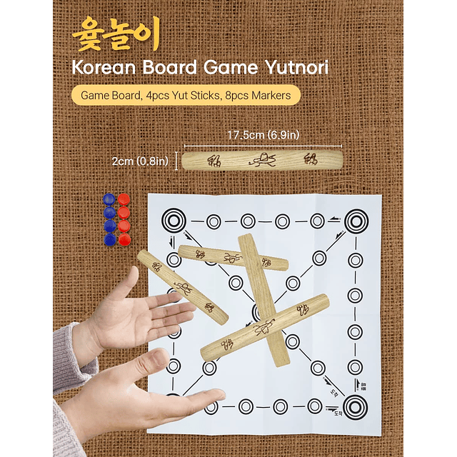 MADANG Juego folclórico tradicional coreano/Juego de bolsa d