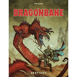 Publishing Dragonbane Bestiary - Libro suplementario de RPG