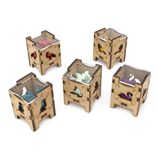 Organizador de juegos de mesa para caja de juegos de mesa Wi