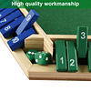 Juego Shut The Box con 12 Dados, 2-6 Jugadores Shut The Box