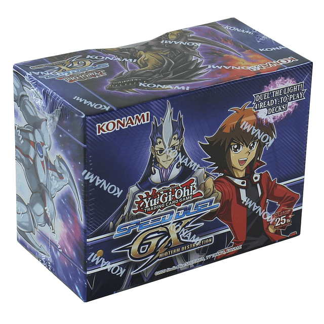 YU-GI-OH CCG Speed ​​Duel Box GX MIDTERM Destruction, Azul