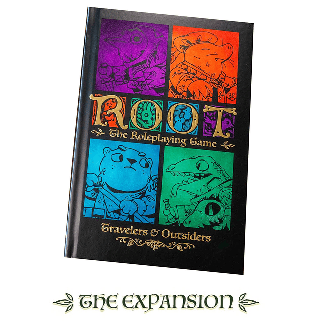 Deluxe Set Root The RPG - Core Book & Travelers & Outsiders,