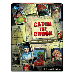 Juego de mesa Catch The Crook, juego de misterio familiar p