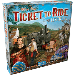 Asmodee Ticket to Ride Iberia + Expansión del juego Corea de