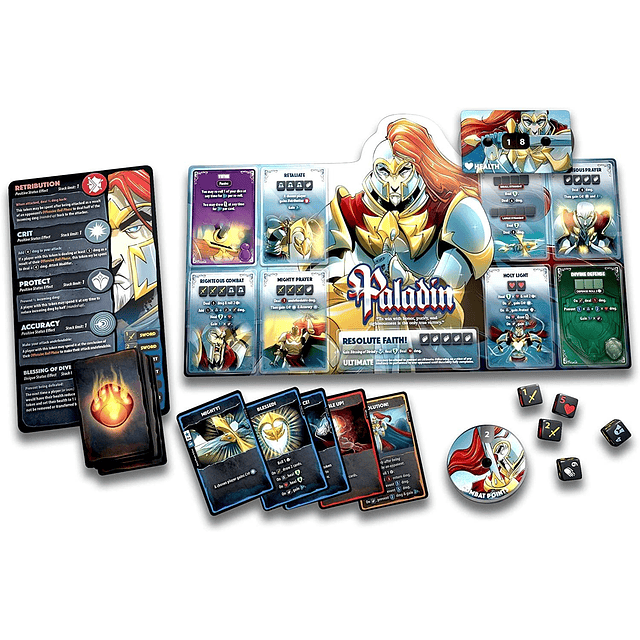 Dice Throne Inc Dice Throne - Monje contra Paladín, juego de