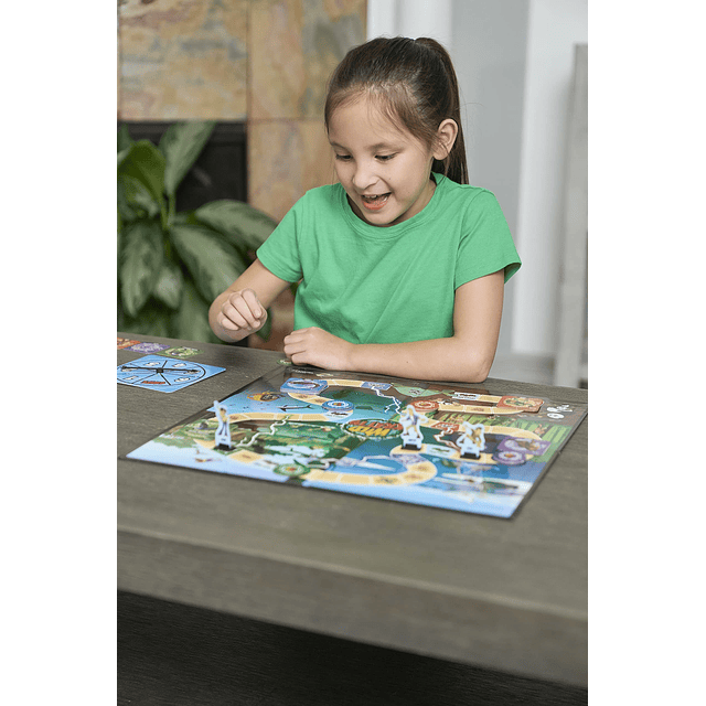 Wild Kratts Race Around the World Juego de mesa multicolor,