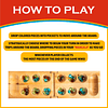 Mancala clásico - Divertido juego de mesa para amigos y fami